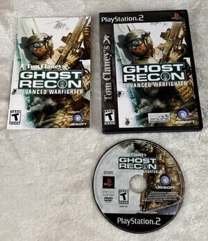 Ghost Recon Advanced Warfighter - Sony Playstation 2 PS2 Pristine CIB Complete
